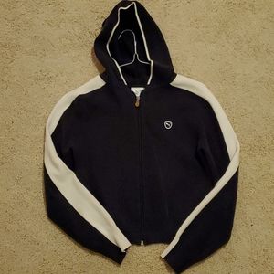 Vintage 90s Puma zip up sweater hoodie